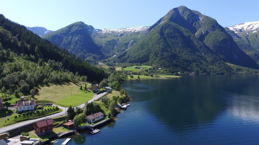 Villa Norwegen - Traumhaus direkt am Fjord Balestrand Exterior foto